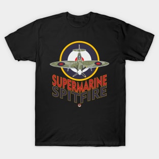 I love military planes! Supermarine Spitfire T-Shirt